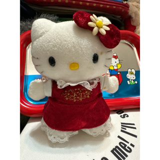 生日禮物 三麗鷗 SANRIO Hello Kitty 凱蒂貓 蕾絲 公仔 娃娃玩偶