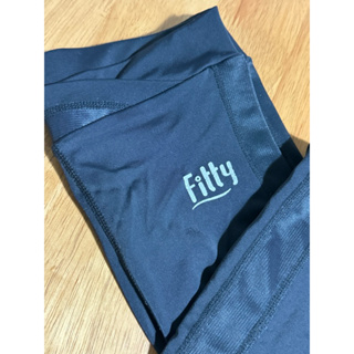【Fitty】運動護膝壓力褲（女款・經典全黑）XS
