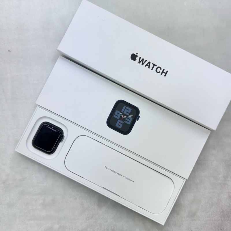 瘋98🍎 Apple Watch SE2 40mm GPS 黑色 原廠公司貨 保固一年 未啟用
