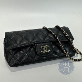 CHANEL AP2044 晶片款 31開黑荔枝眼鏡包 精品包 香奈兒 精品斜背包 鍊包