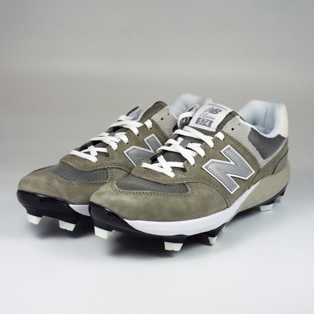 [阿豆物流] 美國進口 New Balance Men's 574 Low Molded Cleat 膠釘 壘球釘鞋