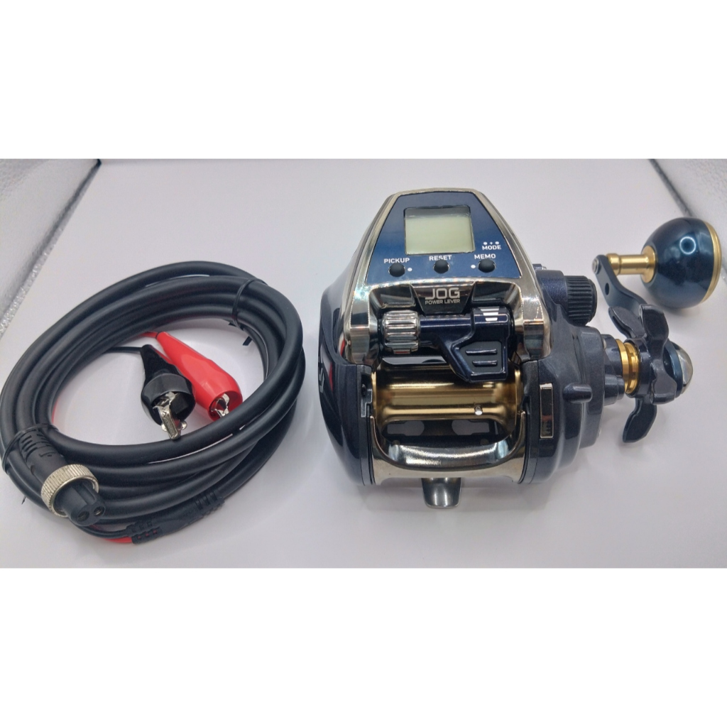 二手電動捲線器 DAIWA LEOBRITZ 500JP (3.9K、10H) 船釣小搞搞電捲