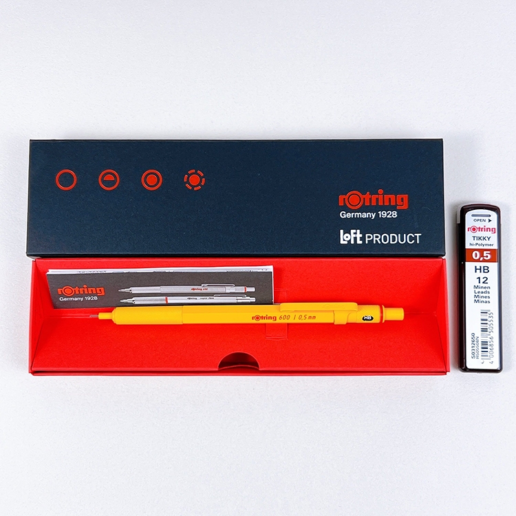 筆自慢殿堂  rOtring 600 製圖自動鉛筆 LOFT限定色 0.5mm