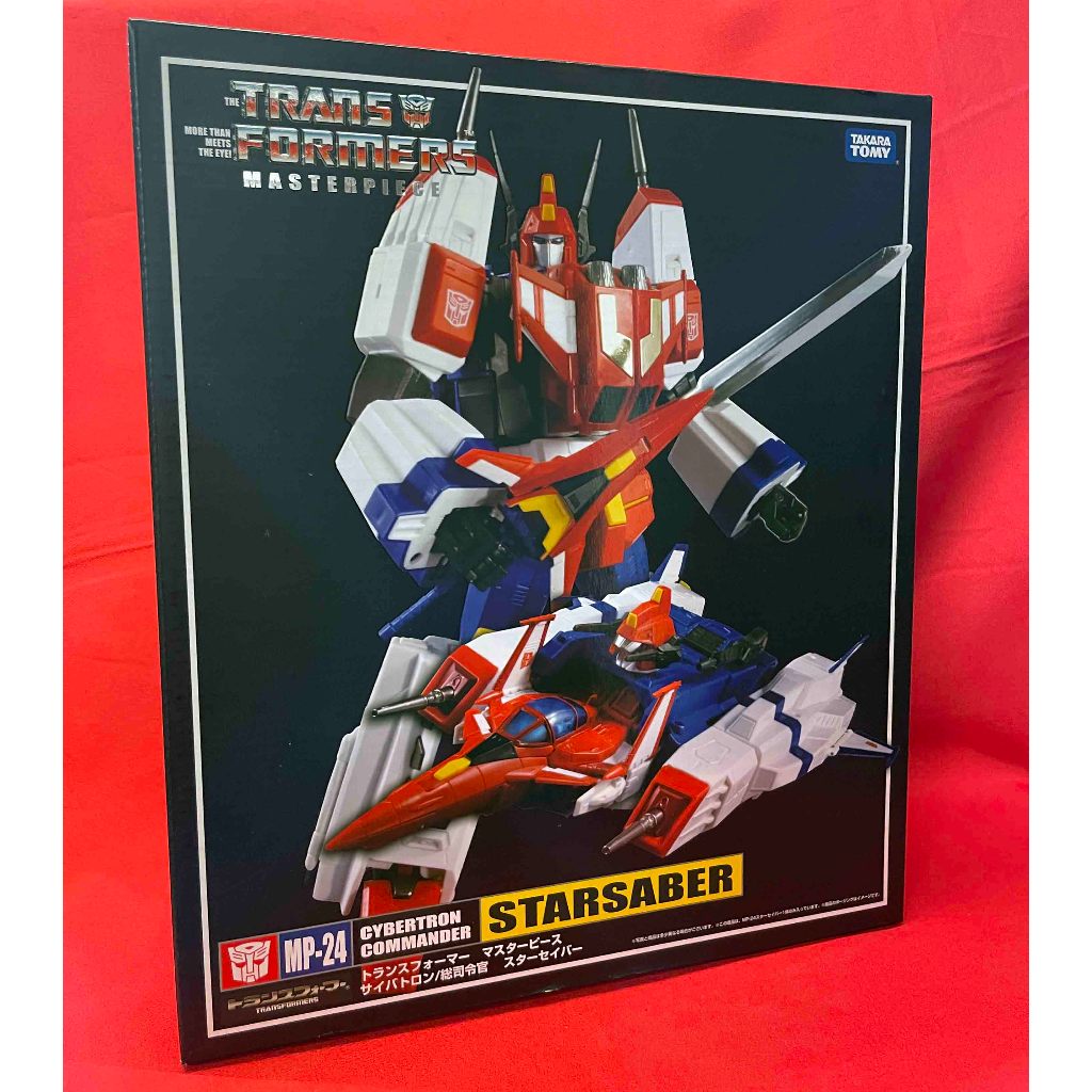 A-8 櫃 ： 代理版 MP24 總司令官 STAR SABER 星宇 史達 TAKARA TOMY 　天貴