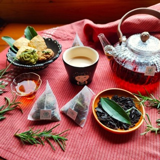 自然農法香草紅茶-台灣土肉桂-日月潭紅茶-手作茶包-土肉桂紅茶-禮盒或自用