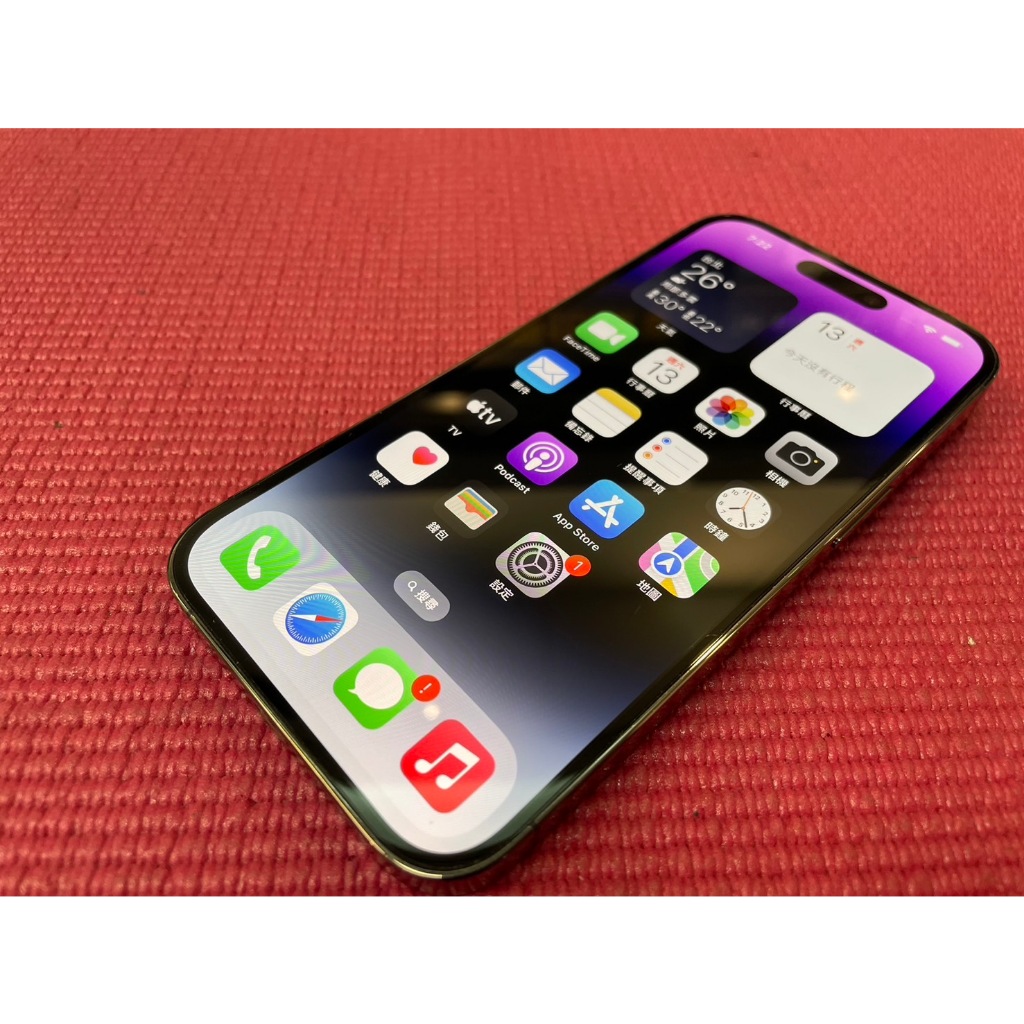 奇機通訊(巨蛋店)售二手-Apple iPhone 14 Pro 256GB 功能正常 店內保固3個月