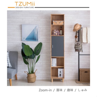 雜貨店 / TZUMii 洛克 六格一 門櫃 書櫃 收納櫃