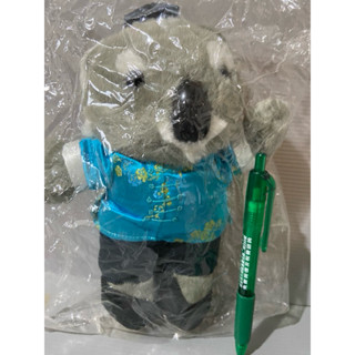 全新未拆封（懷舊 無尾熊 ）公仔 玩具 填充娃娃 玩偶 布偶（高22公分）（彩緁）