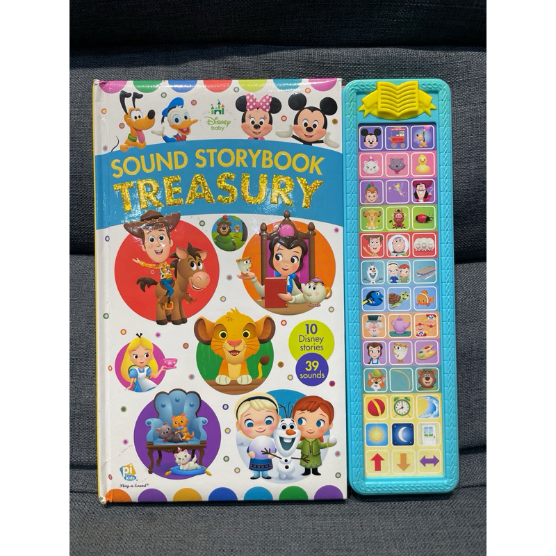 【二手9成新】Disney Baby Sound Storybook Treasury 好市多 經典卡通兒童有聲書