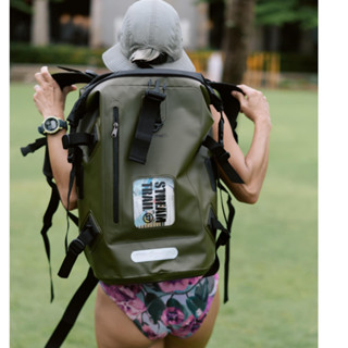 日本Stream Trail 戶外防水包/雙肩揹包 坦克包 DryTank 33L D2陸軍綠 衝浪泛舟登山露營環島墾丁