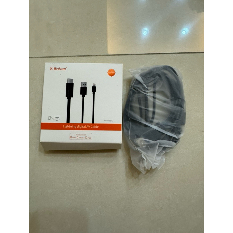 MiraScreen Lightning digital AV Cable 三合一線