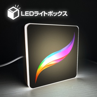 台灣現貨 Procreate LED 造型燈箱 Photoshop ps pr ai 迷你造型燈箱