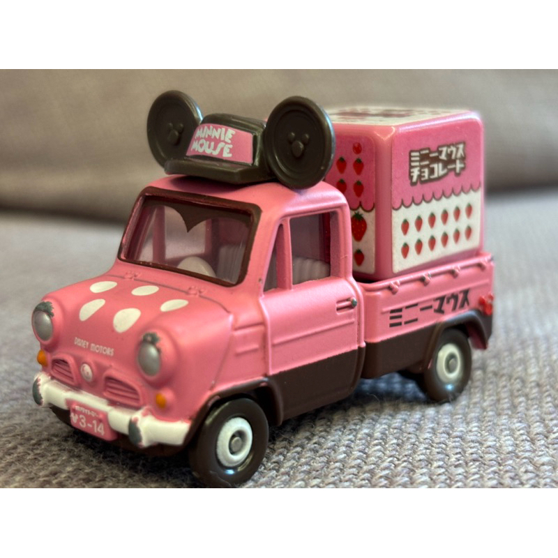 ［ 二手］TOMICA 多美小汽車 迪士尼 米妮小貨車 2020 白色情人節版