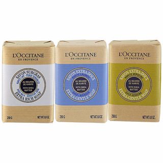 L'OCCITANE 歐舒丹 乳油木植物皂(250g) 牛奶皂／薰衣草皂／馬鞭草皂 款式可選【小三美日】D007778