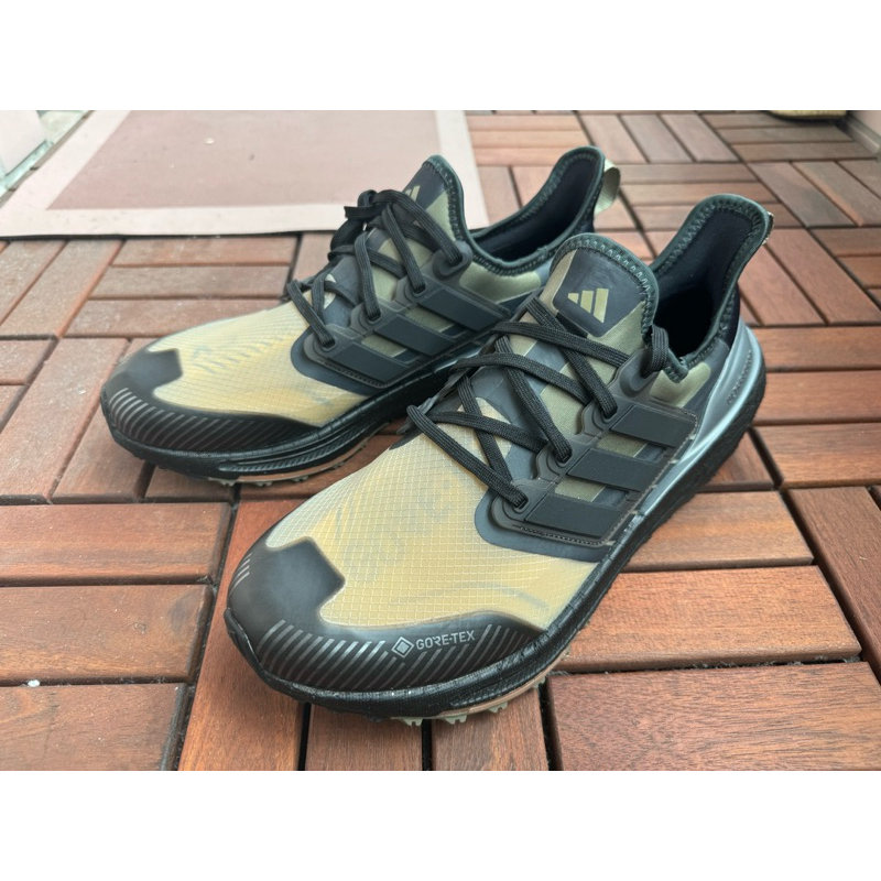 Adidas Ultraboost Light GTX HP6404 男 慢跑鞋 運動 防水 跑鞋 緩震 黑 卡其