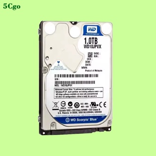 5cgo.【含稅】wd/西部數據 wd10jpvx 1tb 5.4k轉 sata 2.5吋藍標cmr垂直筆電電腦