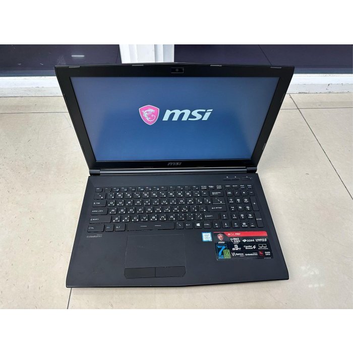 ☆【微星 MSI GL62 7RD 中古機 二手機 頂級電競 I5 7300HQ 8G 獨顯 GTX1050 雙硬碟】