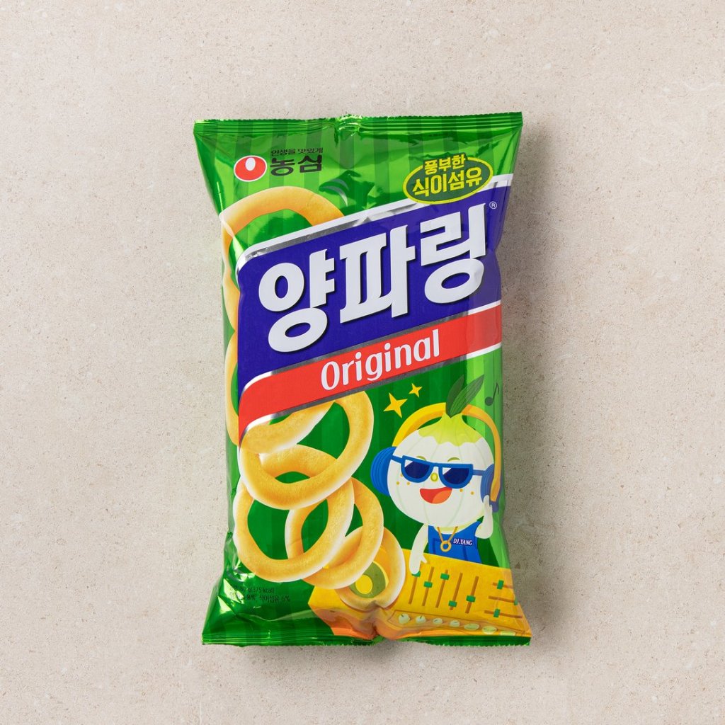 【現貨+預購】韓國農心洋蔥圈餅乾 양파링