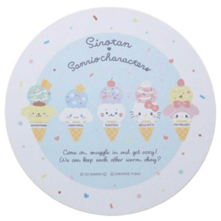 Sanrio 三麗鷗家族冰淇淋滑鼠墊 三麗鷗大集合冰淇淋滑鼠墊