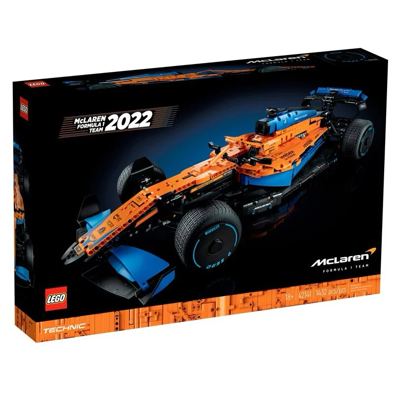 LEGO 42141 McLaren Formula 1 18+ 1432pcs 樂高麥拉倫F1