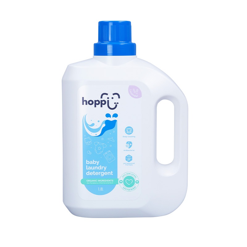【集點換購專用】Hoppi酵素抗菌有機嬰兒洗衣精1800ml  銀離子抗菌 植物配方 呵護肌膚