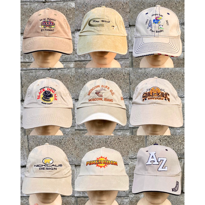 Vintage Caps 古著 二手 復古 水洗 老帽 棒球帽 網帽 鴨舌帽 美式老帽 7