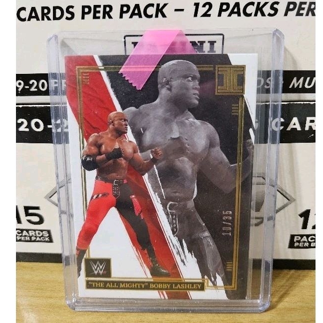 Panini Impeccable WWE Bobby Lashley 限量35 10/35 白國寶