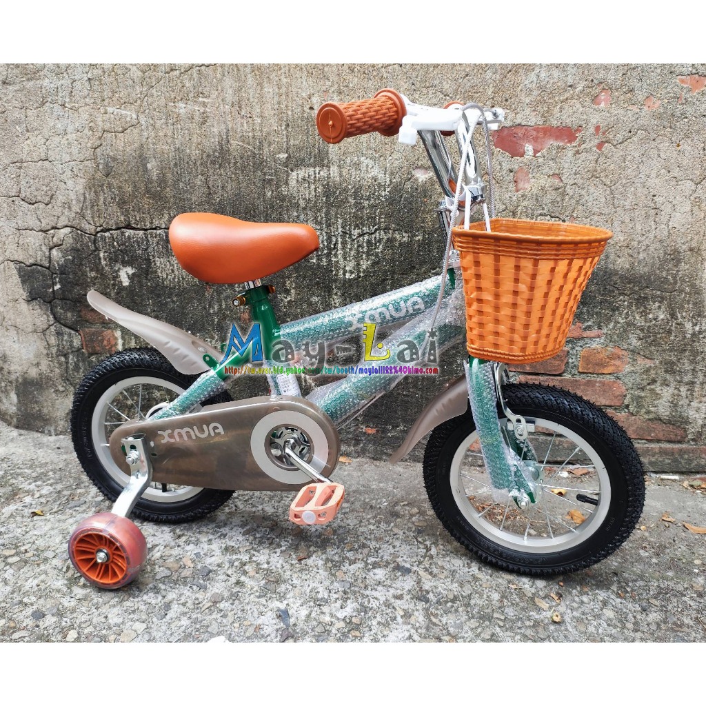 兒童腳踏車 ◎台灣出貨◎ 閃光暴君輔輪 童車帶輔助輪兒童單車12-14-16 吋 英輪 自行車 腳踏車 童車 單車