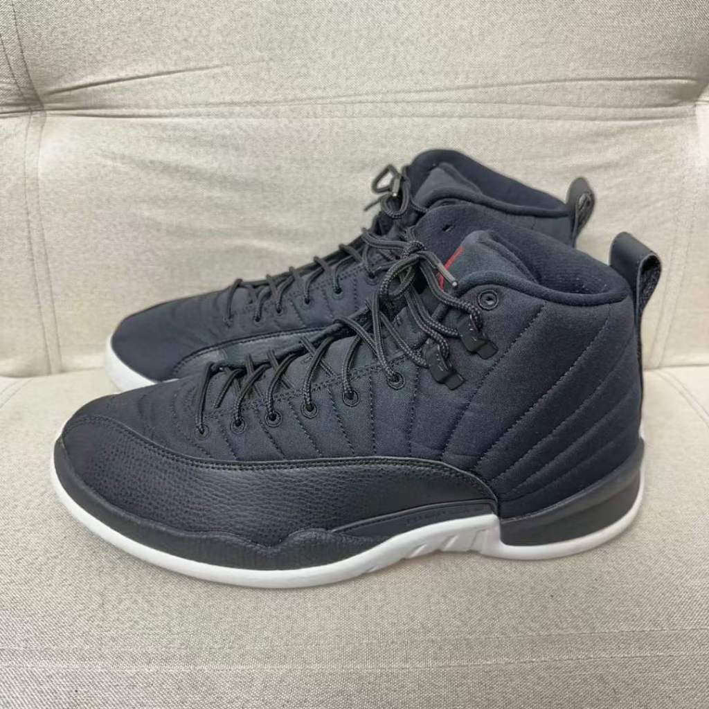 《二手寄賣》Air Jordan 12 黑尼龍 US10.5 無盒 鞋況佳