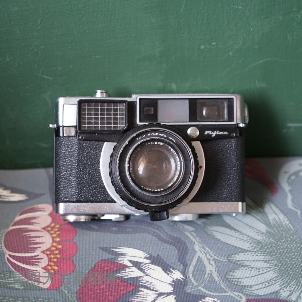 【星期天古董相機】不能用的 零件機 擺飾 道具 FUJICA 35-EE 底片相機