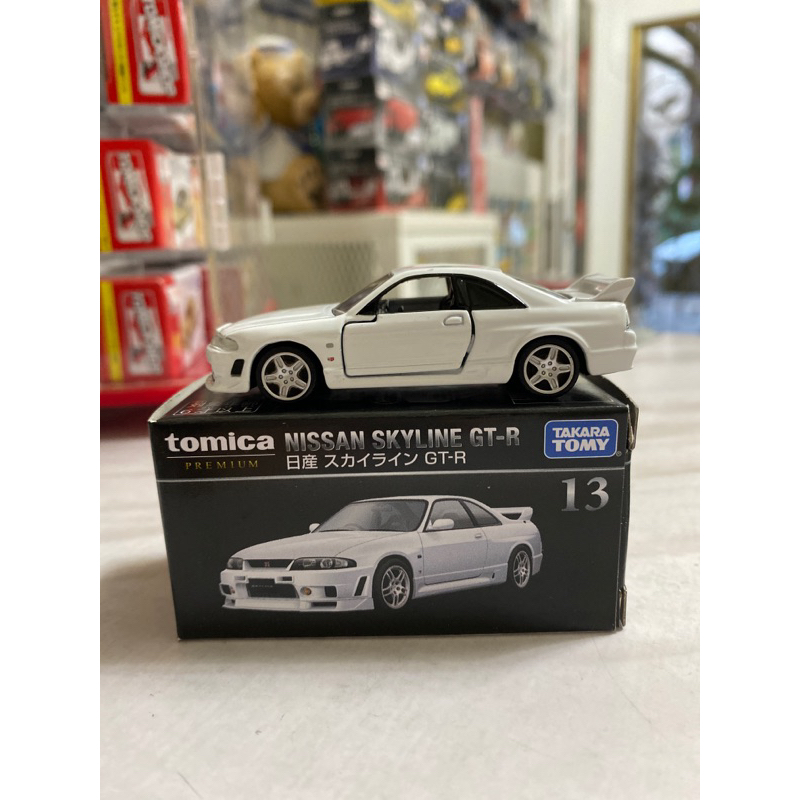 TOMICA 絕版 黑盒 PREMIUM No.13 日產 Nissan Skyline GT-R R33(盒車如圖）