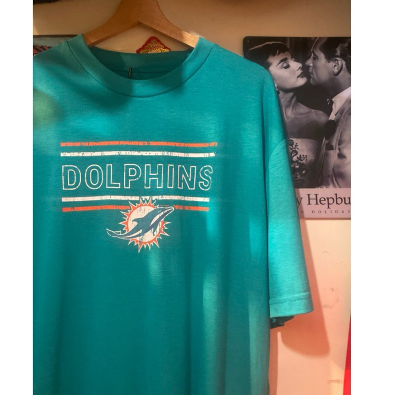 &lt;頑固&gt; NFL-邁阿密海豚短T/NFL-丹佛野馬短T/美式足球短袖T-shirt