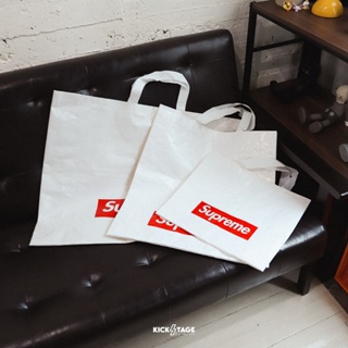 supreme box logo bag 中型 小型 白色 尼龍 手提 購物袋【sup619】