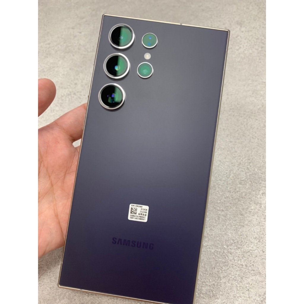 【SAMSUNG Galaxy S24 Ultra】256GB 鈷藤紫(1009) 近全新、二手、超美~~~