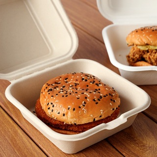 麥麥菓烘焙坊-漢堡紙盒 漢堡盒 紙盒 包裝