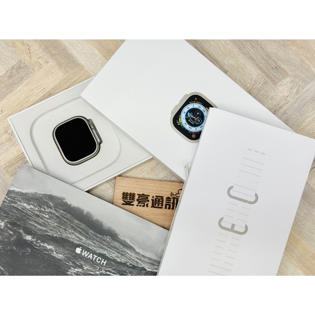 Apple Watch Ultra 1 49mm 電池99% Apple Care+保固到2025/01/31 附贈海洋