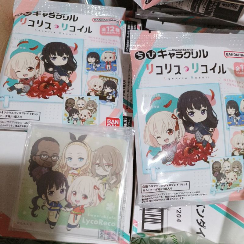 莉可麗絲 Q版 壓克力 角色立牌 盲包 中盒 確認款 Lycoris Recoil 錦木千束 井之上瀧奈 千束 瀧奈
