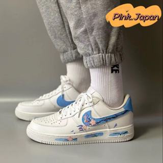 Pink. Nike Air Force 1 Low 櫻花 尋春櫻花 白藍 塗鴉 情侶款 CW2288-111