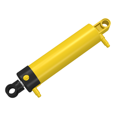 【小荳樂高】LEGO 黃色 2x11 氣動氣缸 Pneumatic Cylinder V2 19467c01 42043