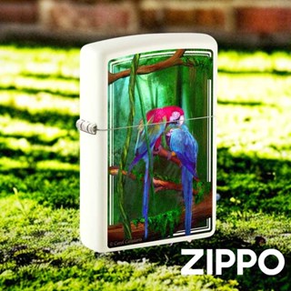 ZIPPO 叢林寶石防風打火機 48972 卡羅爾·卡瓦拉里斯 生活藝術 現實和幻想融合 活力的彩色影像 終身保固