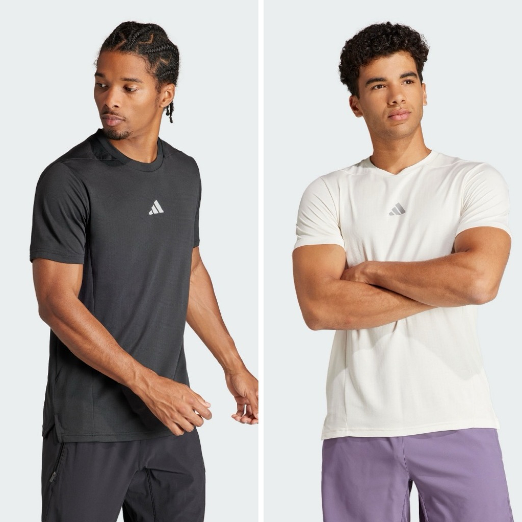 【豬豬老闆】ADIDAS HEAT.RDY 透氣 運動 訓練 修身 短袖 短T 男款 黑IS3739 白IL7133
