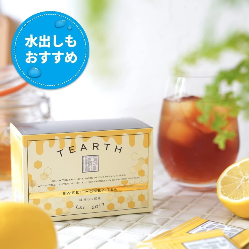 【鴨子日本倉庫】現貨！日本品牌 TEARTH 經典蜂蜜紅茶 50g(25入) 蜂蜜茶包 下午茶