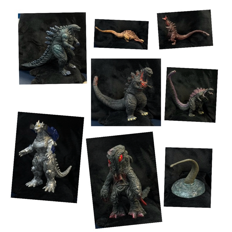哥吉拉 Godzilla 扭蛋 真擊大全 8隻合售 賣場東寶大怪獸1992可合併購買大優惠