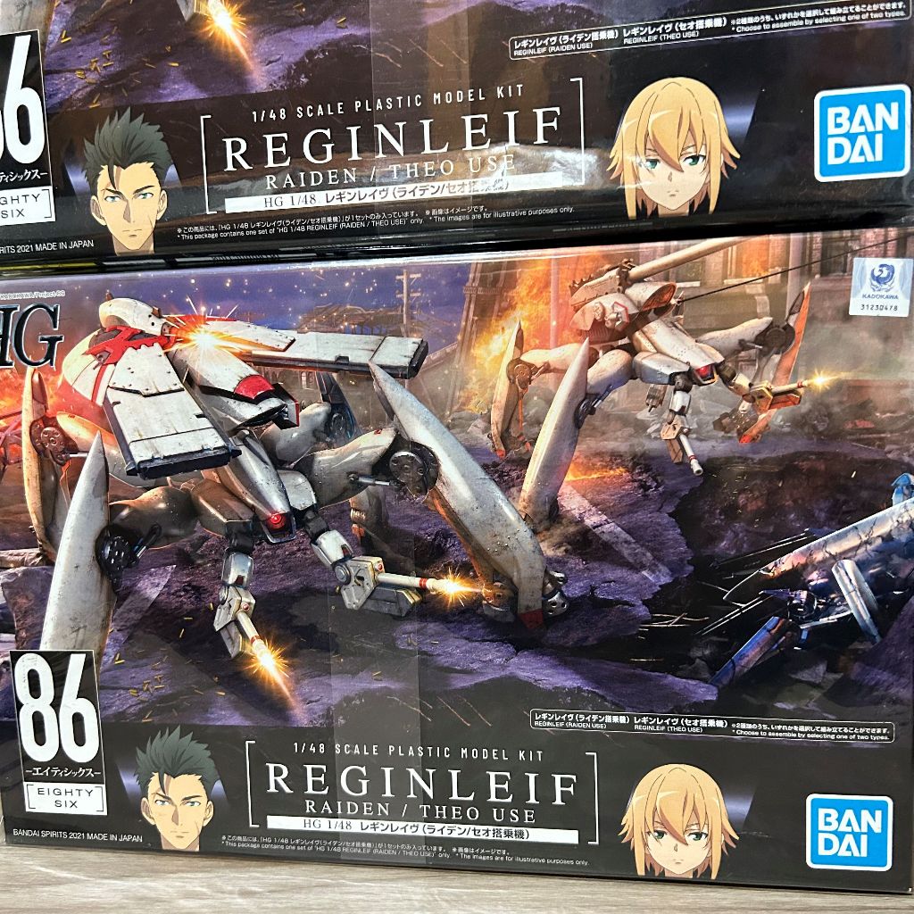 HG 1/48 REGINLEIF (RAIDEN / THEO USE)/86不存在的戰區/女武神/萊登/賽歐專用機