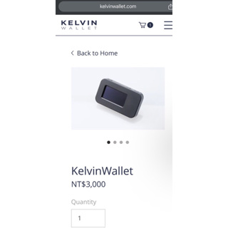 加密貨幣冷錢包kelvin wallet抗量子攻擊 cold wallet 類似ledger nano