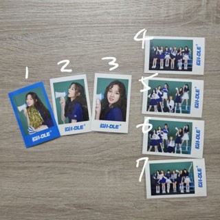 絕版‼️ 稀有‼️ (G)I-DLE 家族 演唱會 官方 拍立得 小卡 雨琦 薇娟 舒華 小娟 Minnie 穗珍