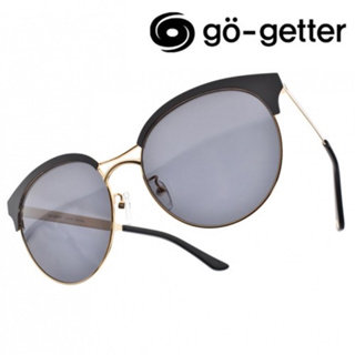 現貨 全新 uv400 Go-Getter 太陽眼鏡 GS1702 GDBK 墨鏡 貓眼 沒鼻梁 塌鼻 雙槓 金屬框