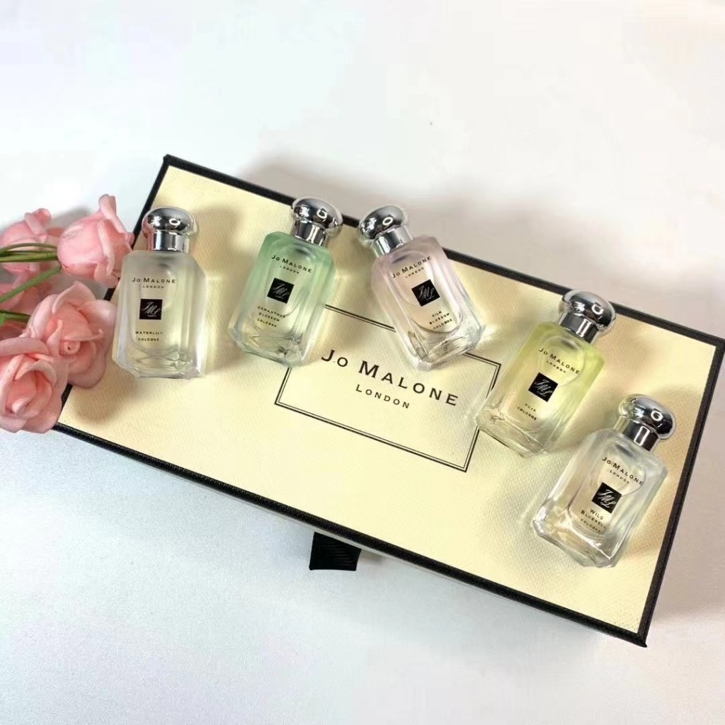 Jo Malone 祖馬龍 香水小樣 女士五件套香水禮盒 生日情人節禮物 送禮首選 送女友 聖誕節 母情節送禮 9ML