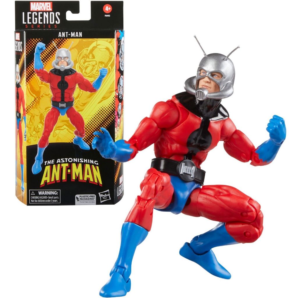 漫威6吋 傳奇人物 漫畫版 蟻人 ANT MAN Marvel Legends ML 可動 公仔