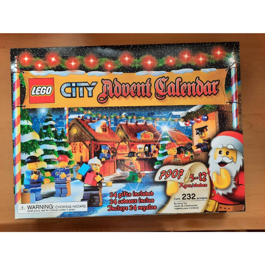 LEGO 樂高 7907 City Advent Calendar 2007年 聖誕降臨曆